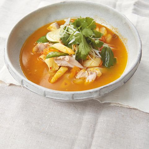Hähnchen-Spargel-Eintopf