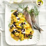 Curry-Kartoffel-Salat mit Matjes
