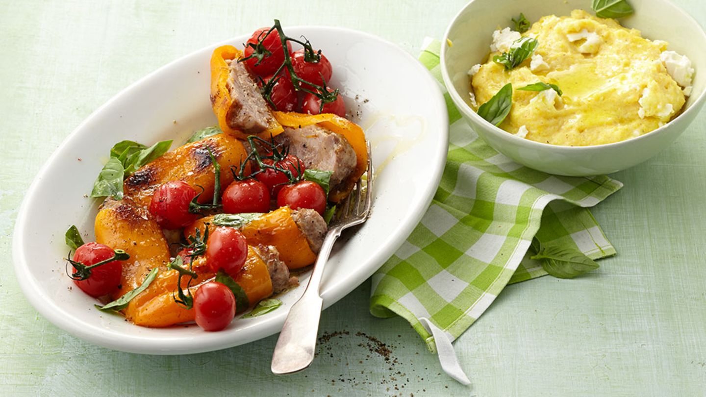 Gefüllte Mini-Paprika mit Salsiccia Rezept