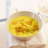 Spargel-Curry-Cremesuppe