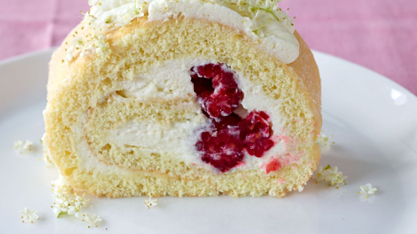 Holundersahnerolle Rezept