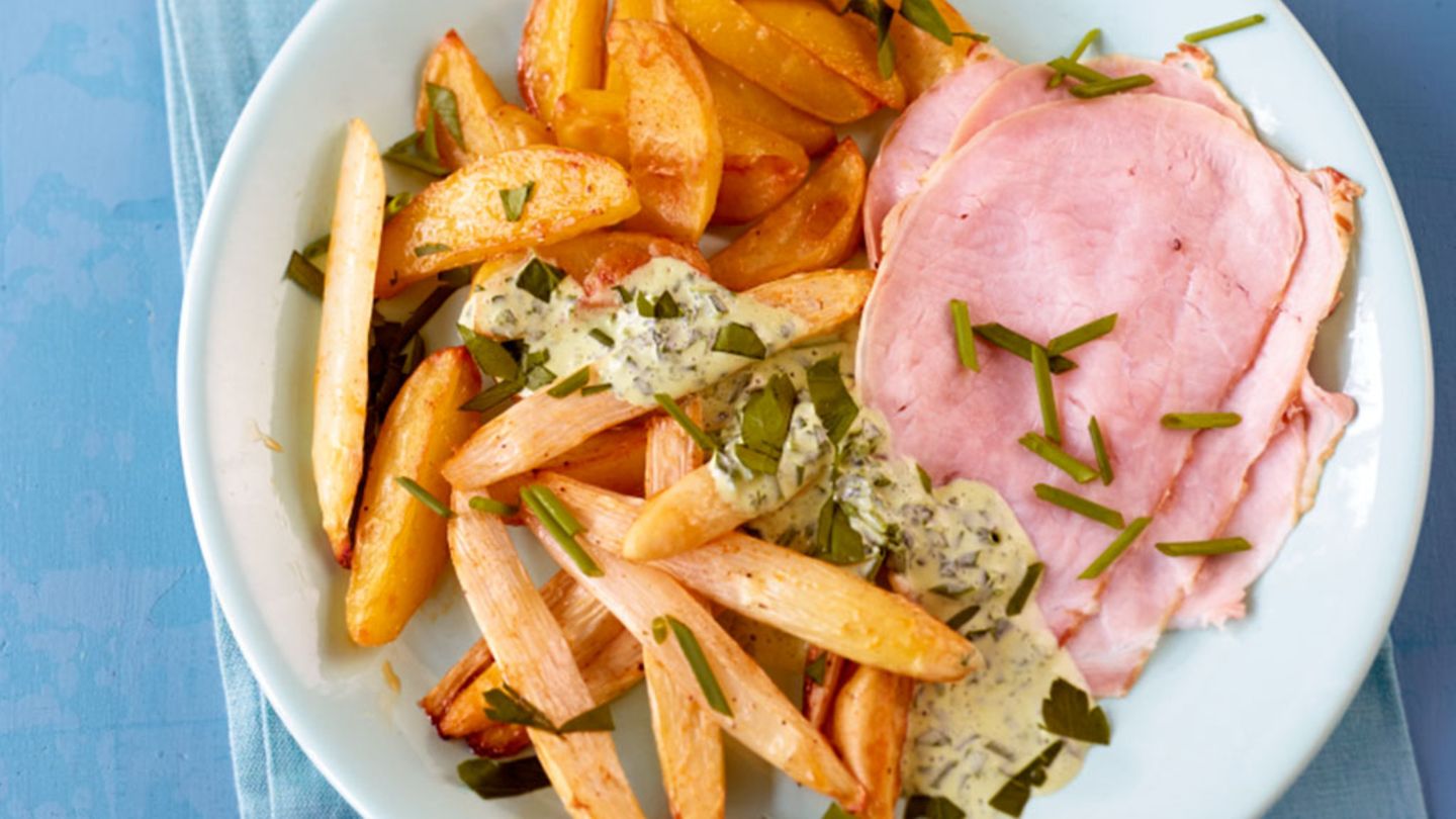 Kasseler mit Spargel Rezept