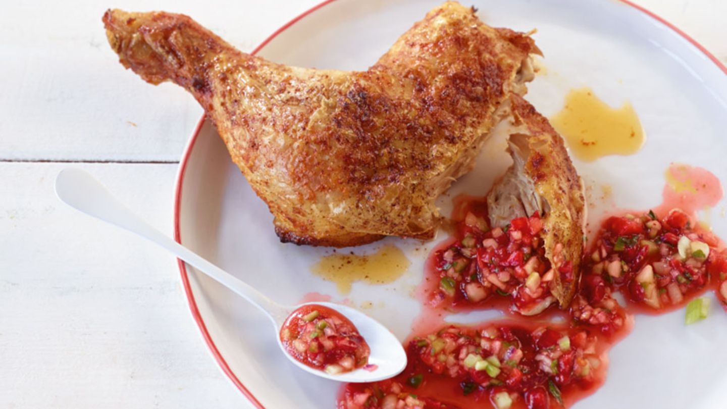 Erdbeer-Gurken-Salsa Rezept