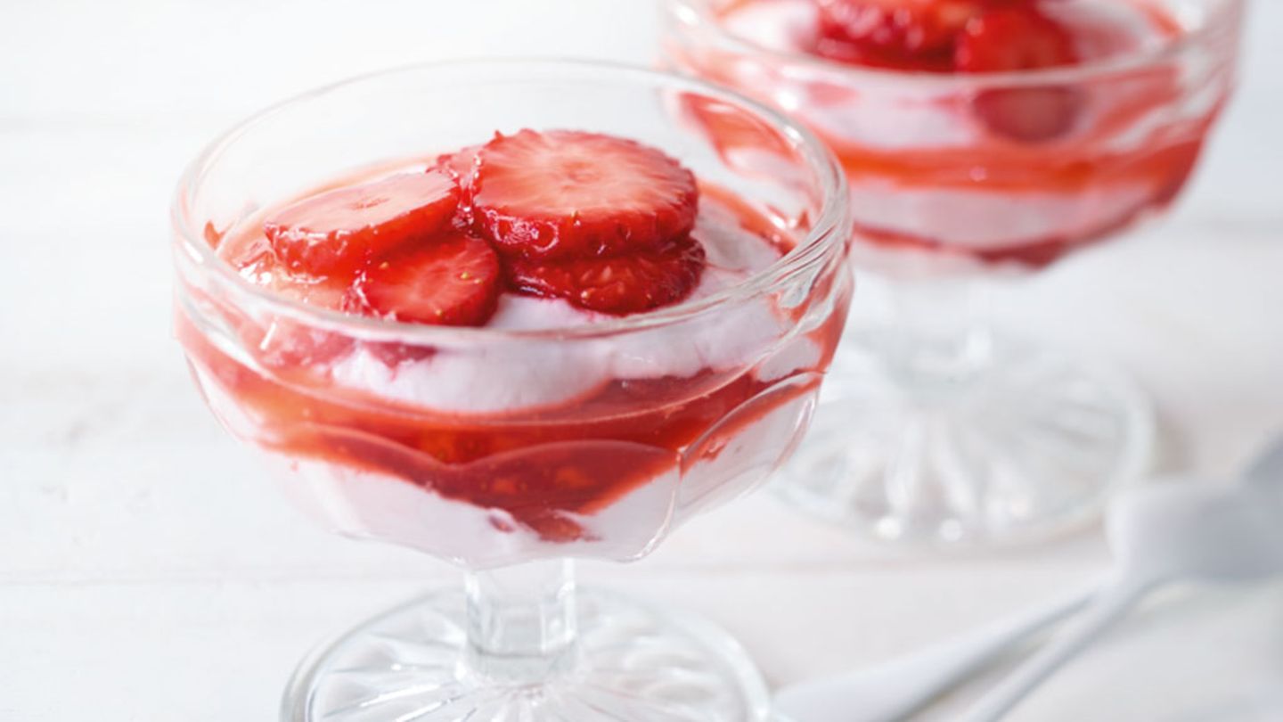 Erdbeer-Joghurt-Quark Rezept