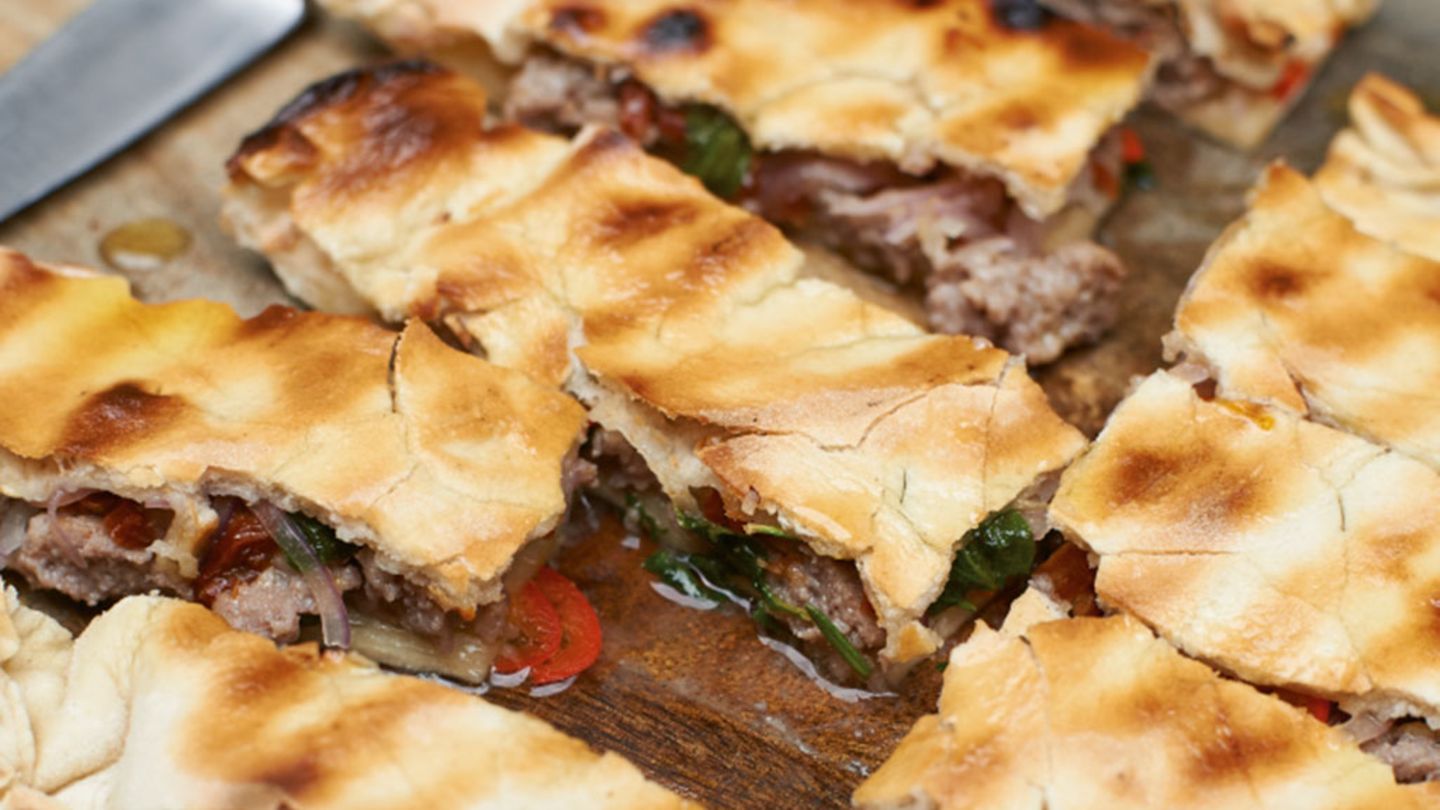 Gefülltes Fladenbrot Rezept