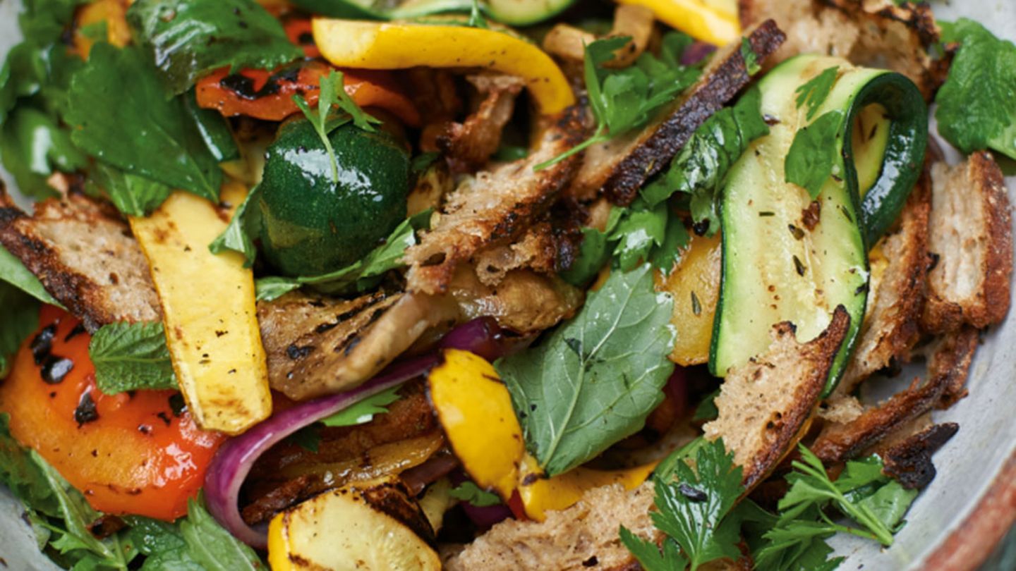 Grillgemüse-Salat Rezept