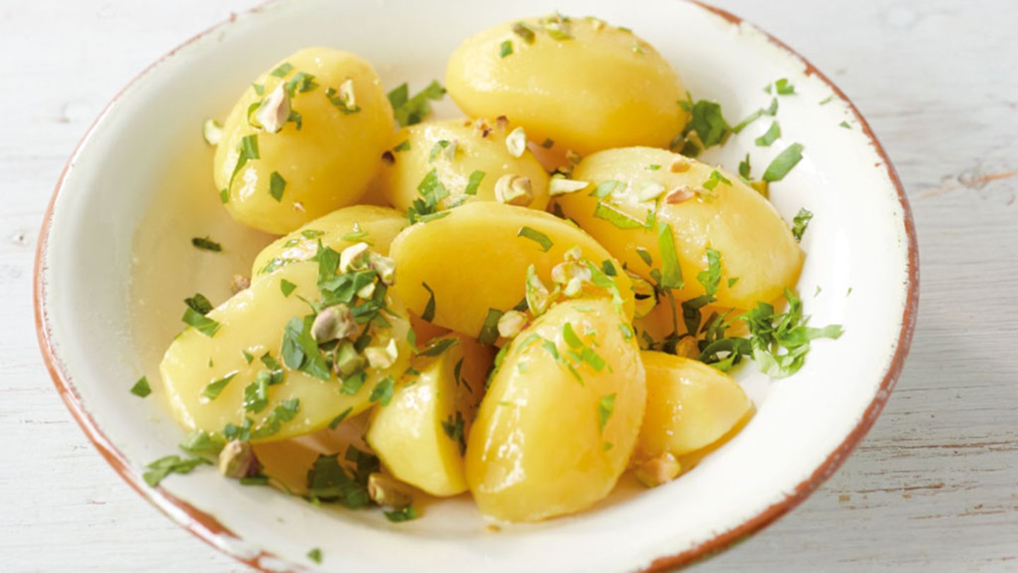 Petersilien-Pistazien-Kartoffeln Rezept