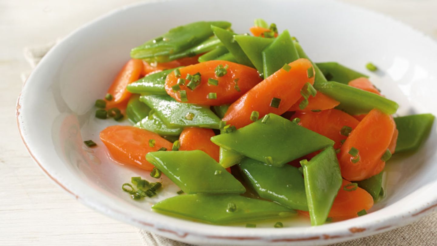 Bohnen-Möhren-Gemüse Rezept