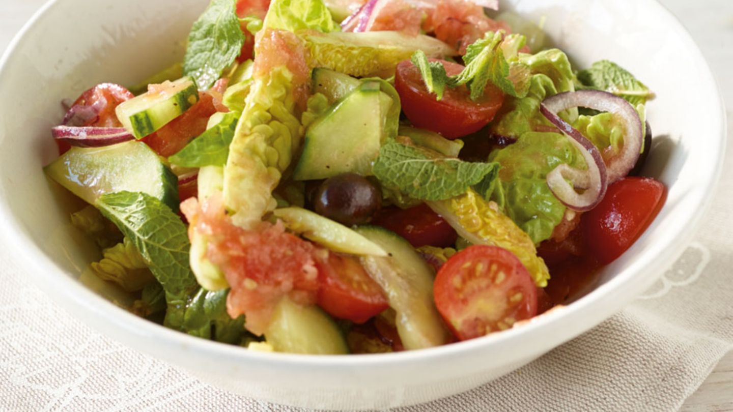 Gurken-Tomaten-Salat Rezept