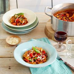Tomaten-Auberginen-Sugo