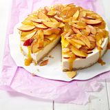 Pfirsich-Frischkäse-Torte