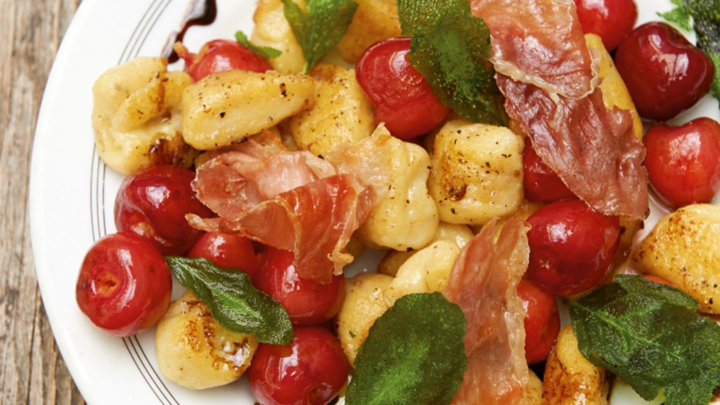 Balsamico-Kirsch-Gnocchi Rezept