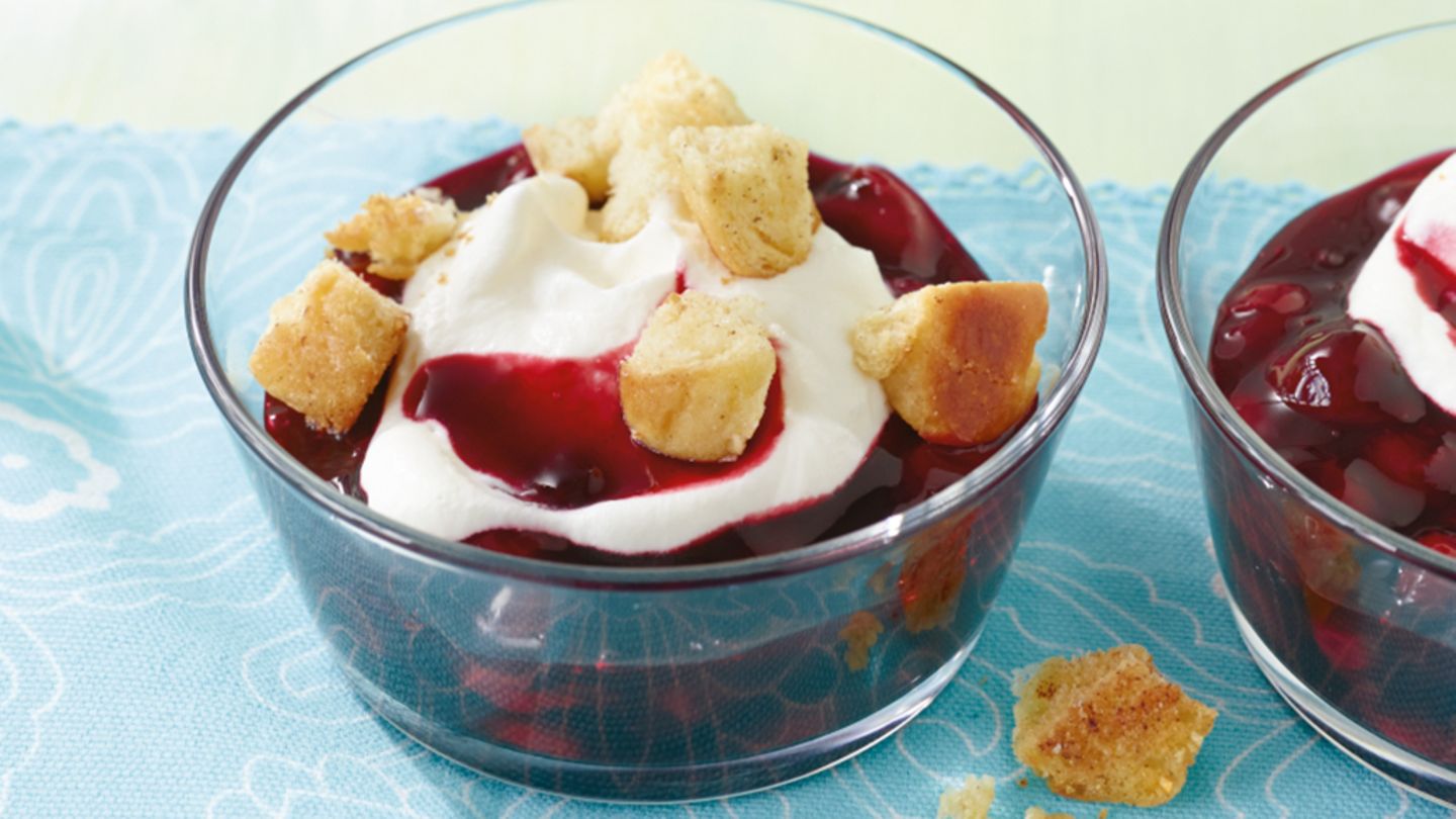 Kirsch-Kaltschale Rezept