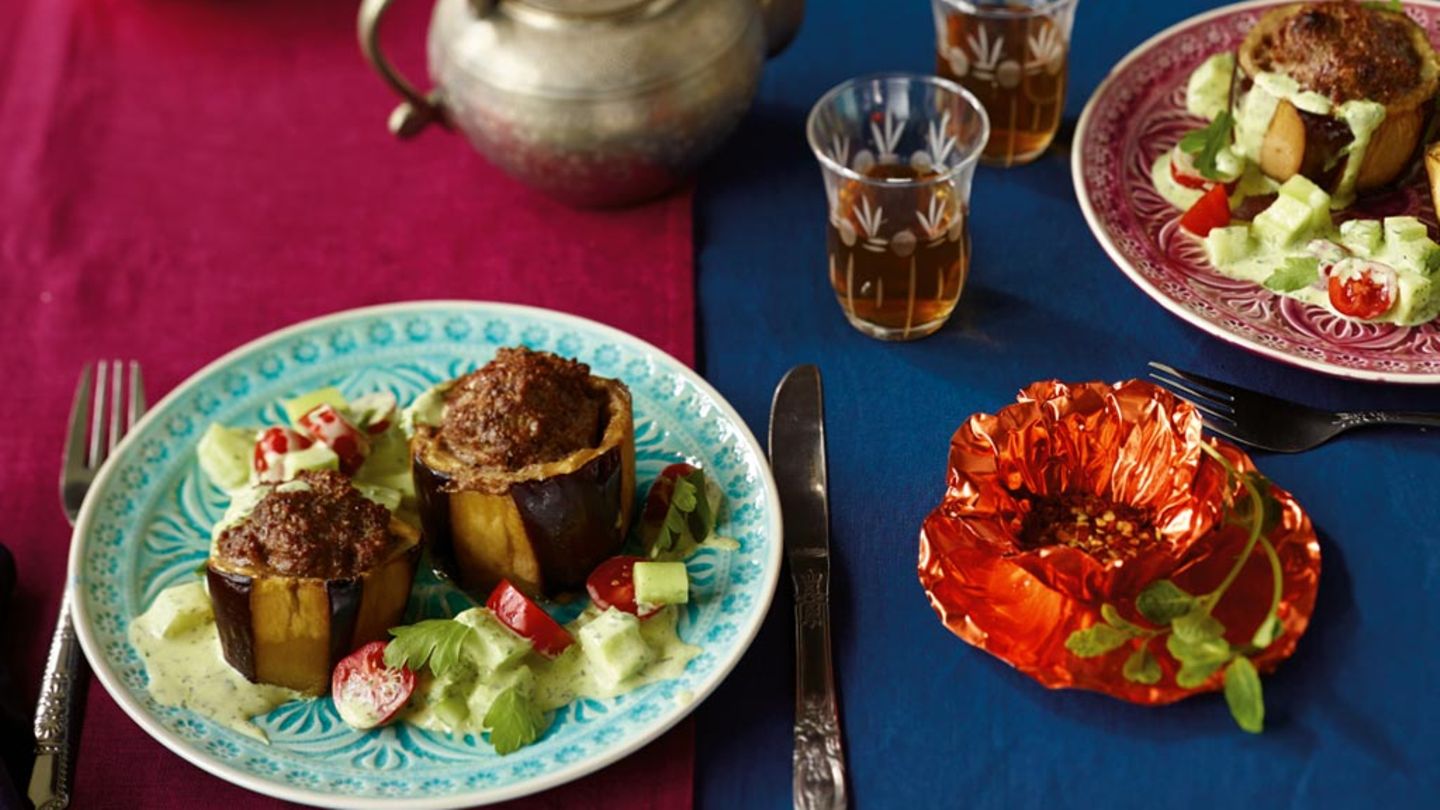 Gefüllte Auberginen Rezept