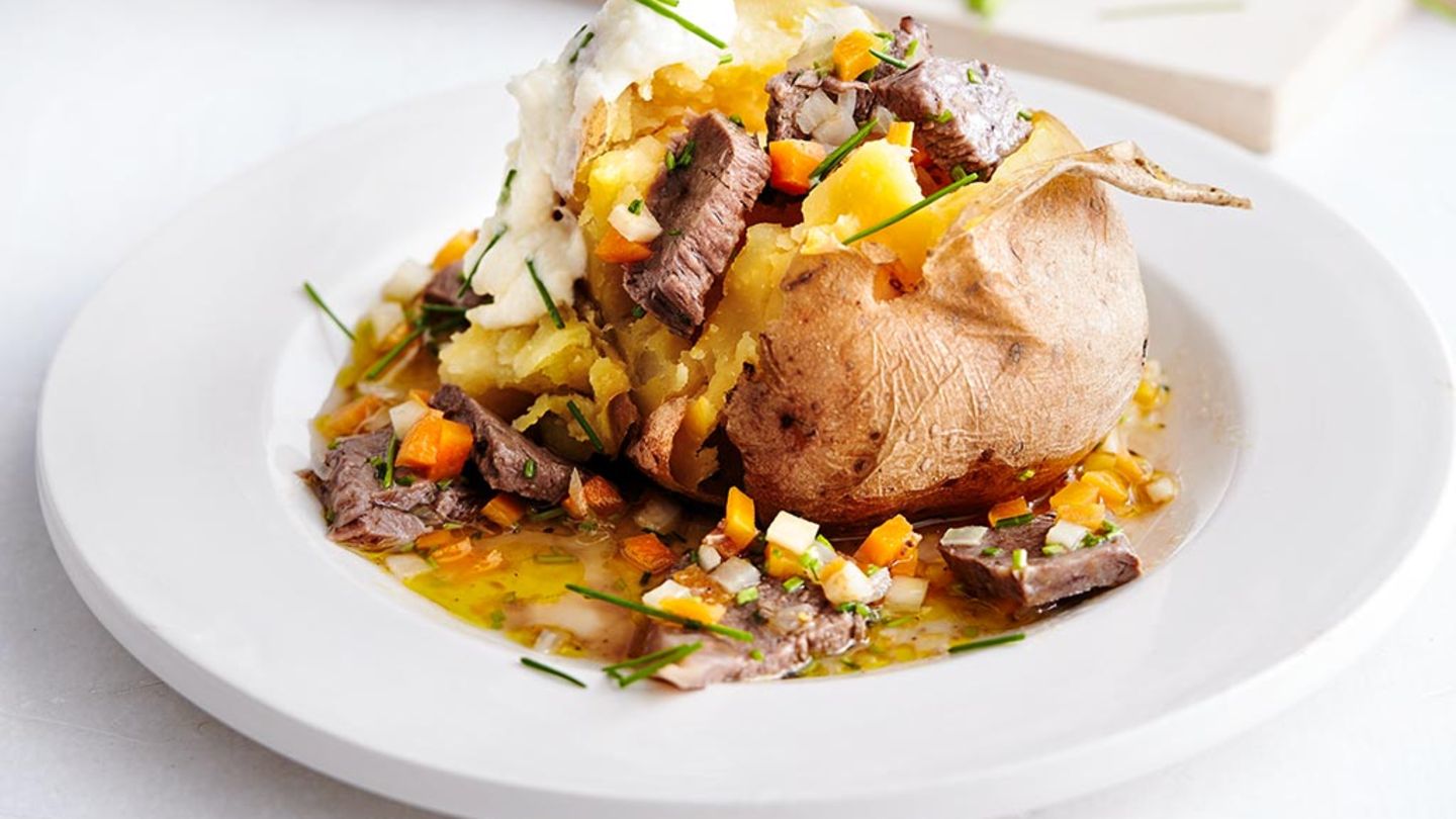 Ofenkartoffel mit Tafelspitz Rezept