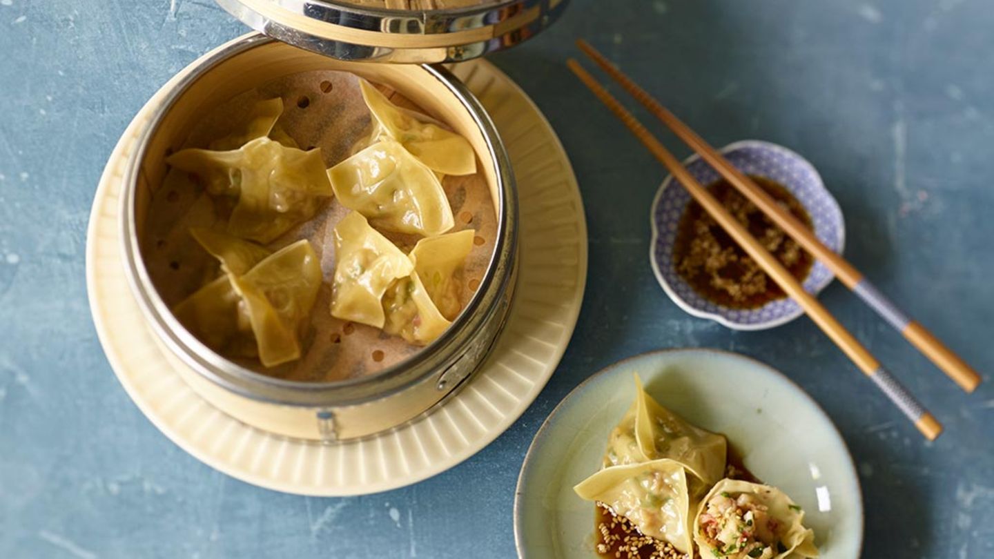 Dim Sum mit Garnelenfüllung Rezept