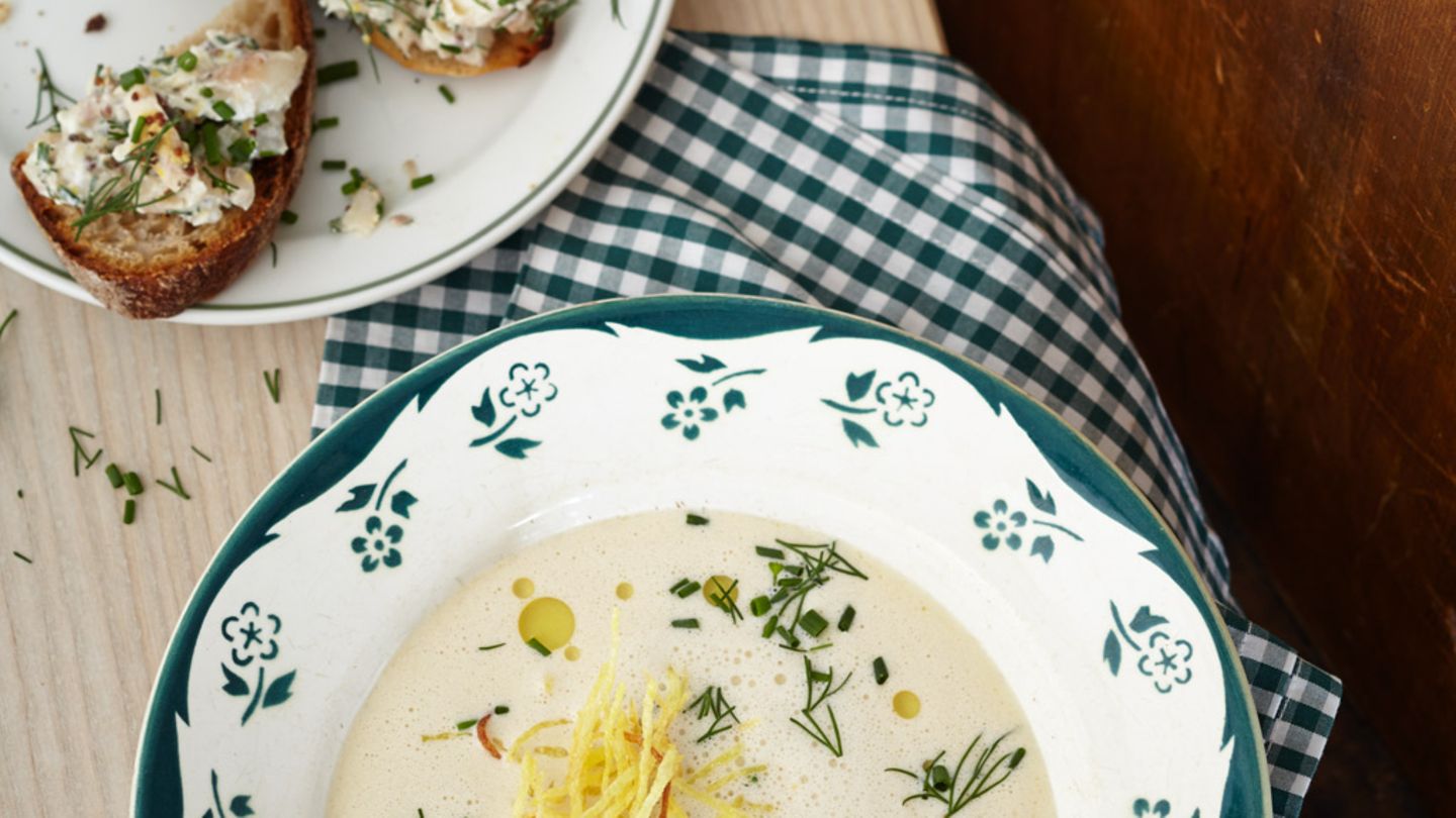 Allgäuer Kartoffel-Kraut-Suppe Rezept