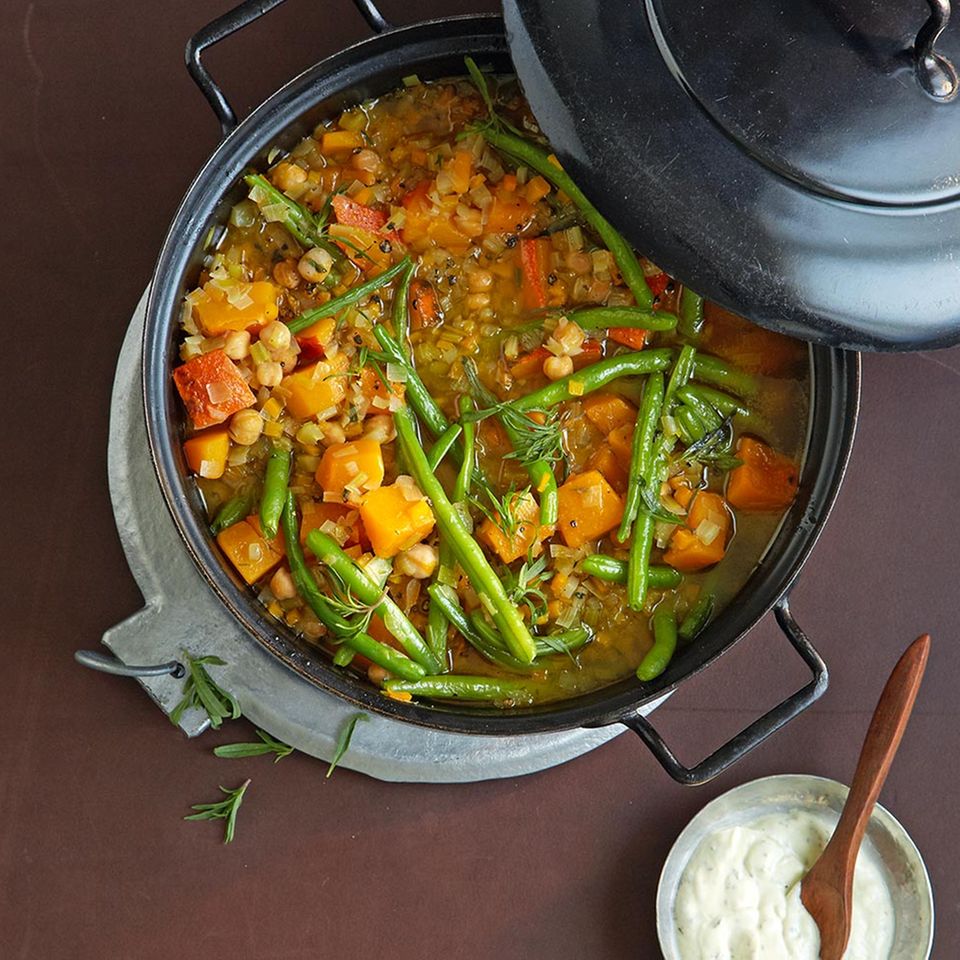 Kurbiseintopf Rezept Essen Und Trinken