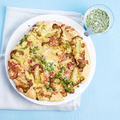 Broccoli-Speck-Pfannkuchen