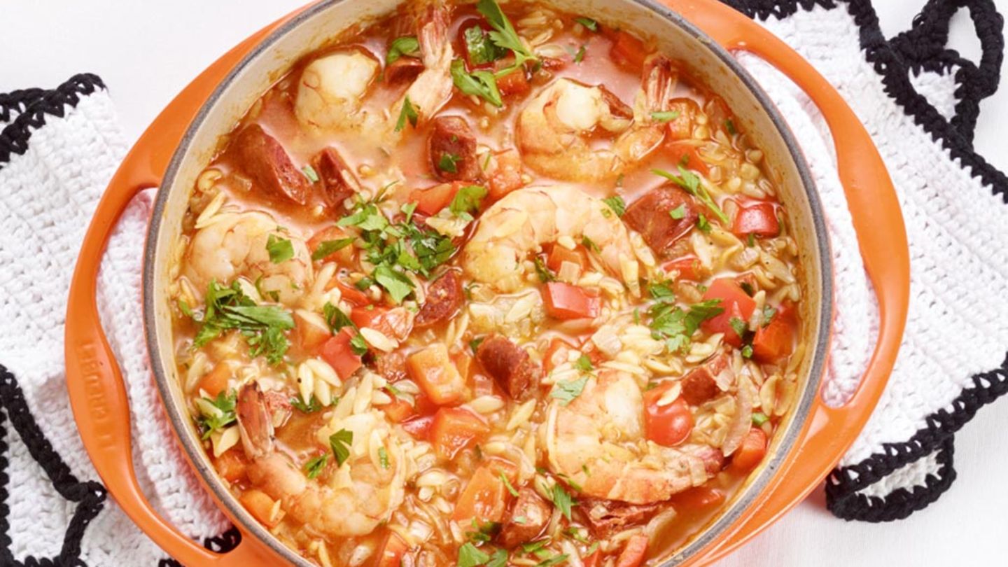 Garnelen-Nudel-Topf Rezept