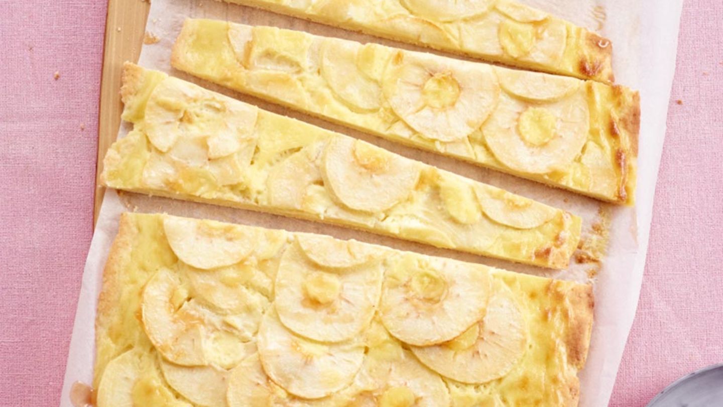 Apfel-Pizza Rezept