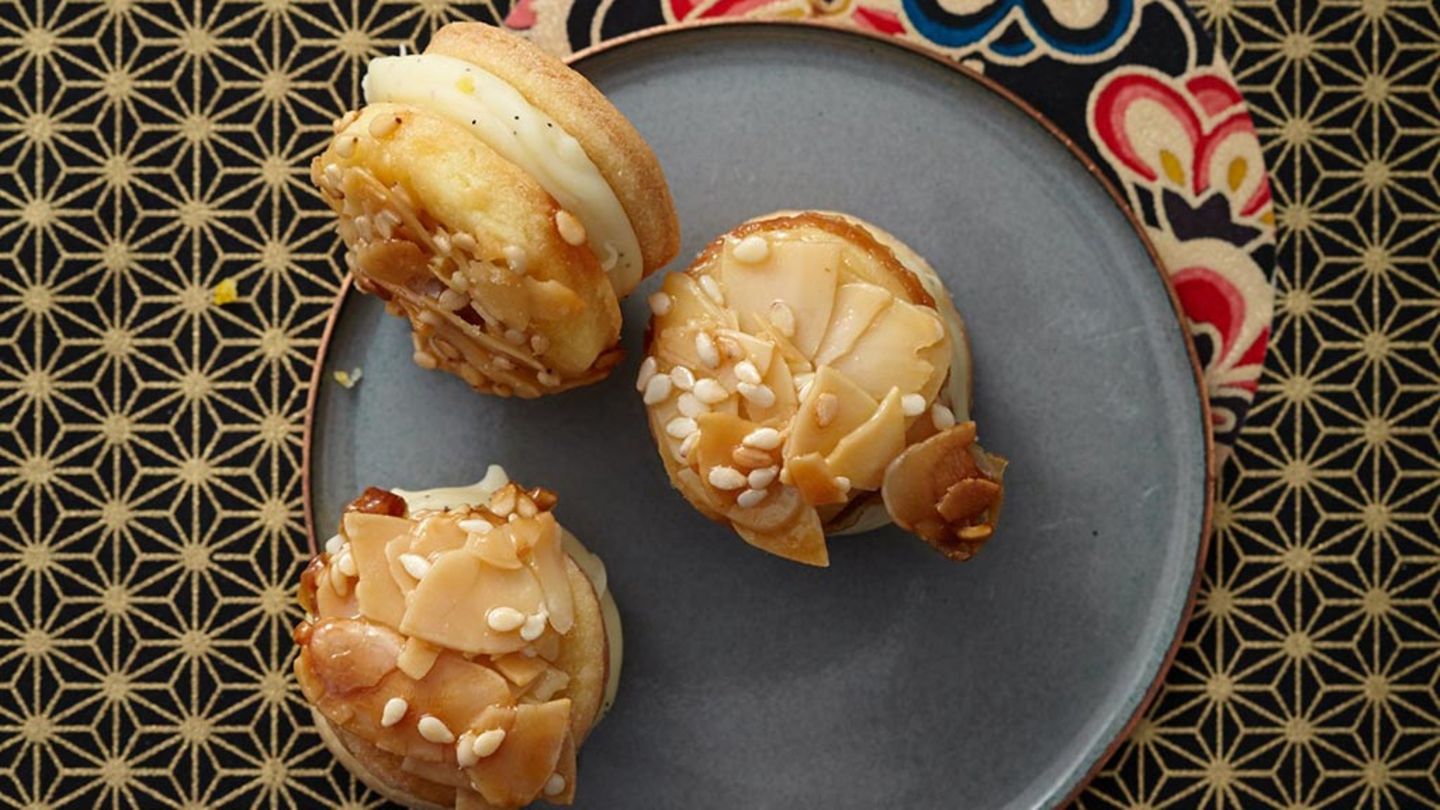 Bienenstichtaler Rezept