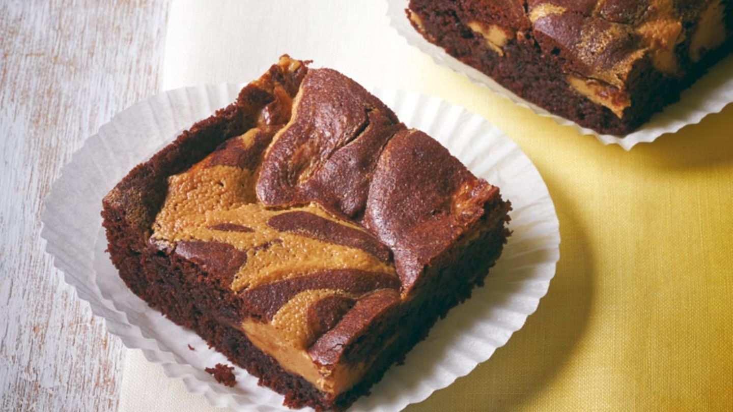 Erdnussbutter-Brownies Rezept