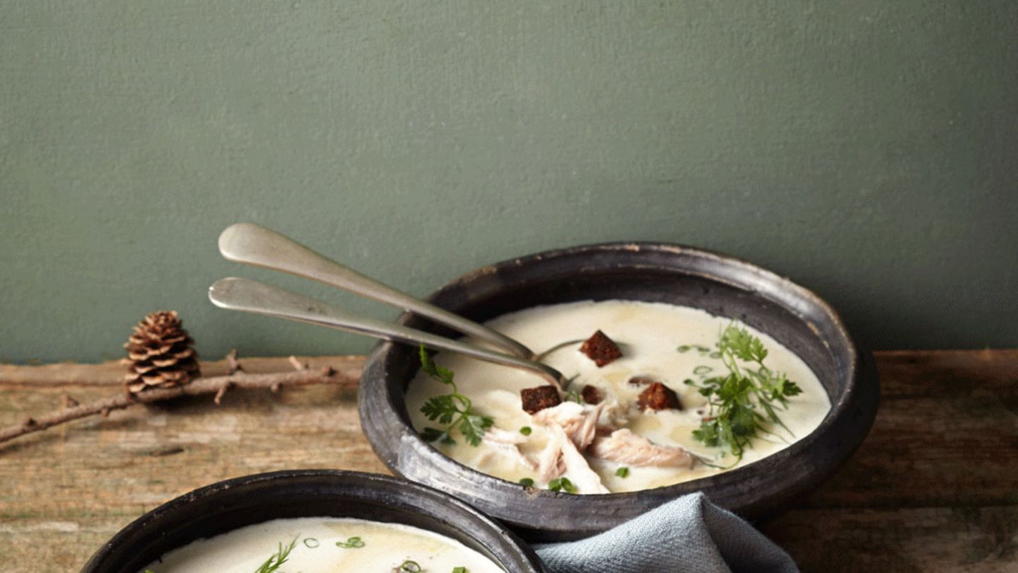 Räuchermakrelensuppe Rezept