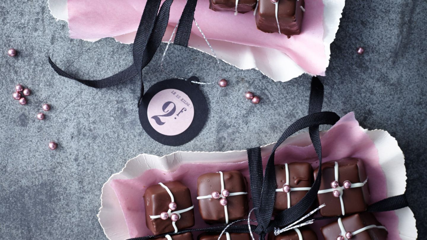 Nougat-Kakao-Würfel Rezept