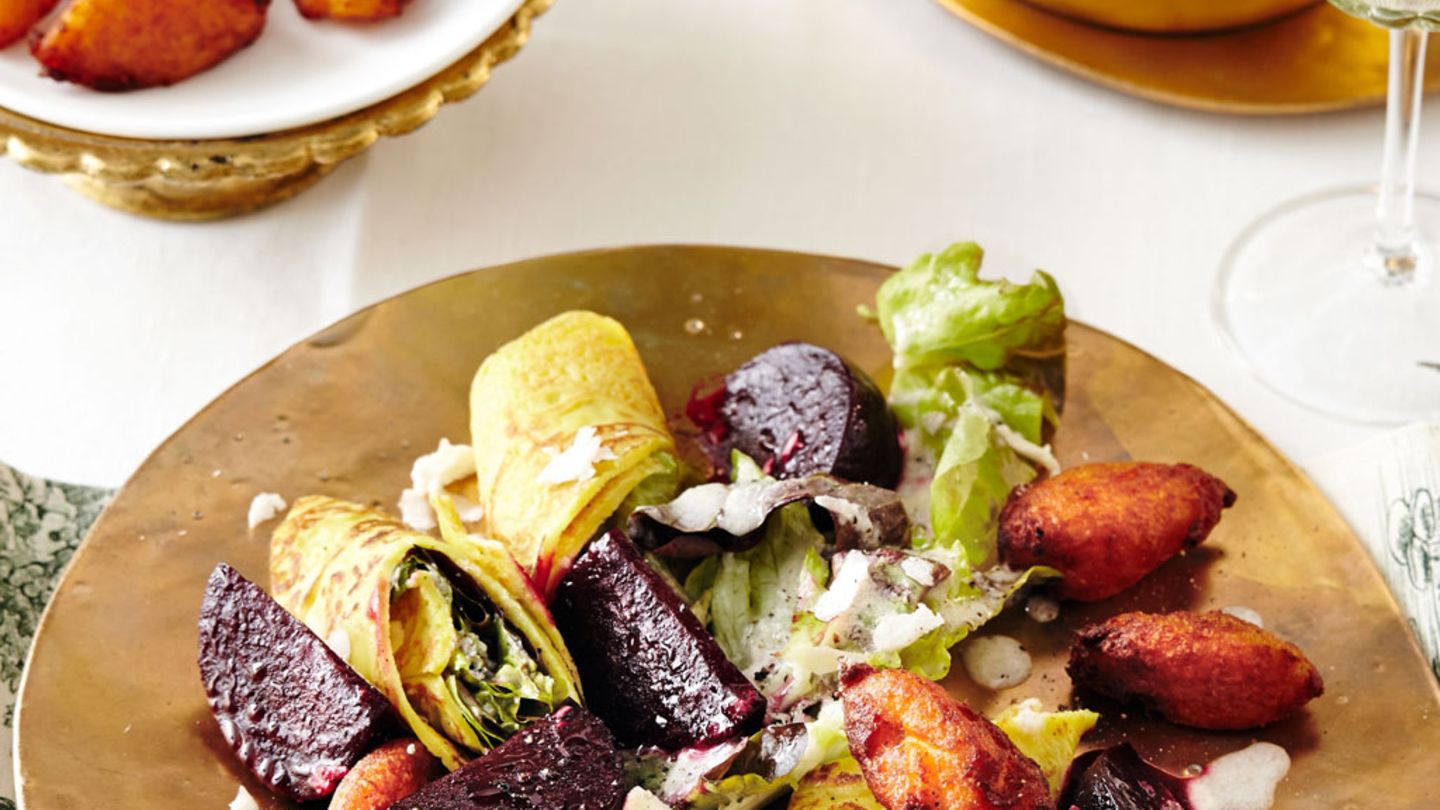 Süßkartoffelkrapfen Rezept