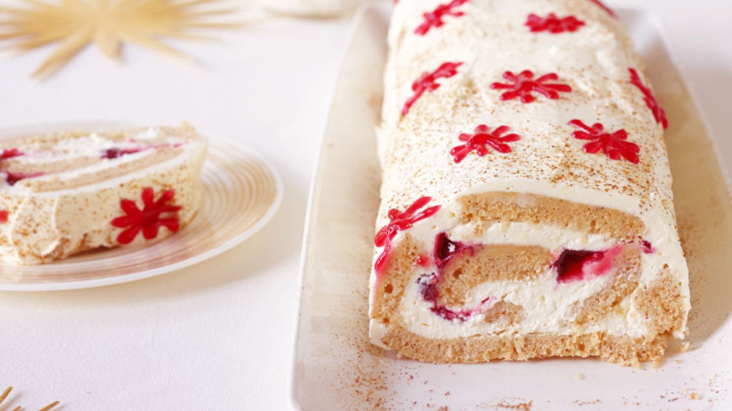 Honigkuchenrolle Rezept