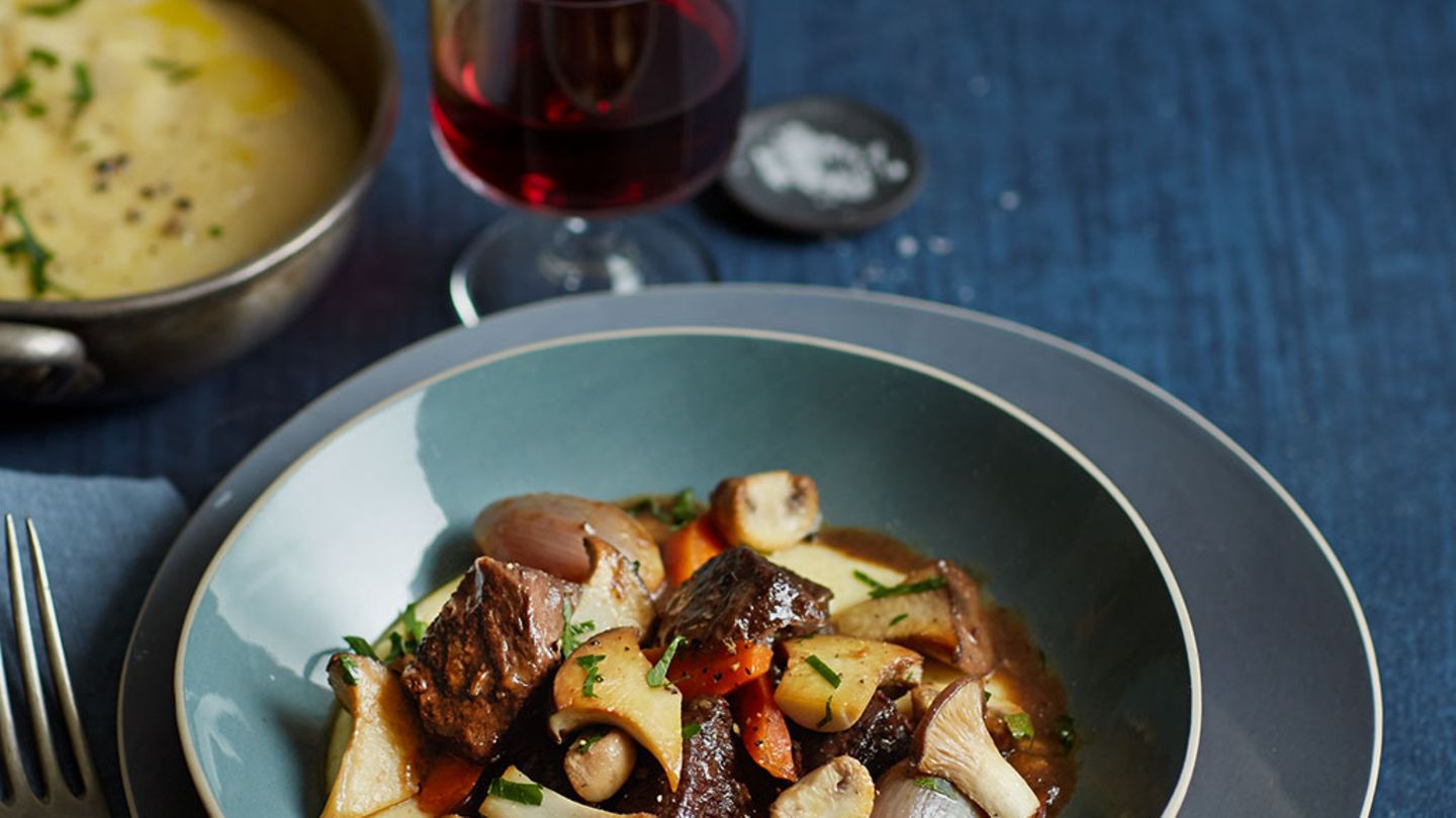 Bœuf bourguignon Rezept