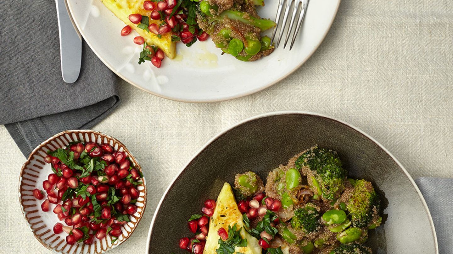 Brokkoli-Amaranth-Gemüse Rezept