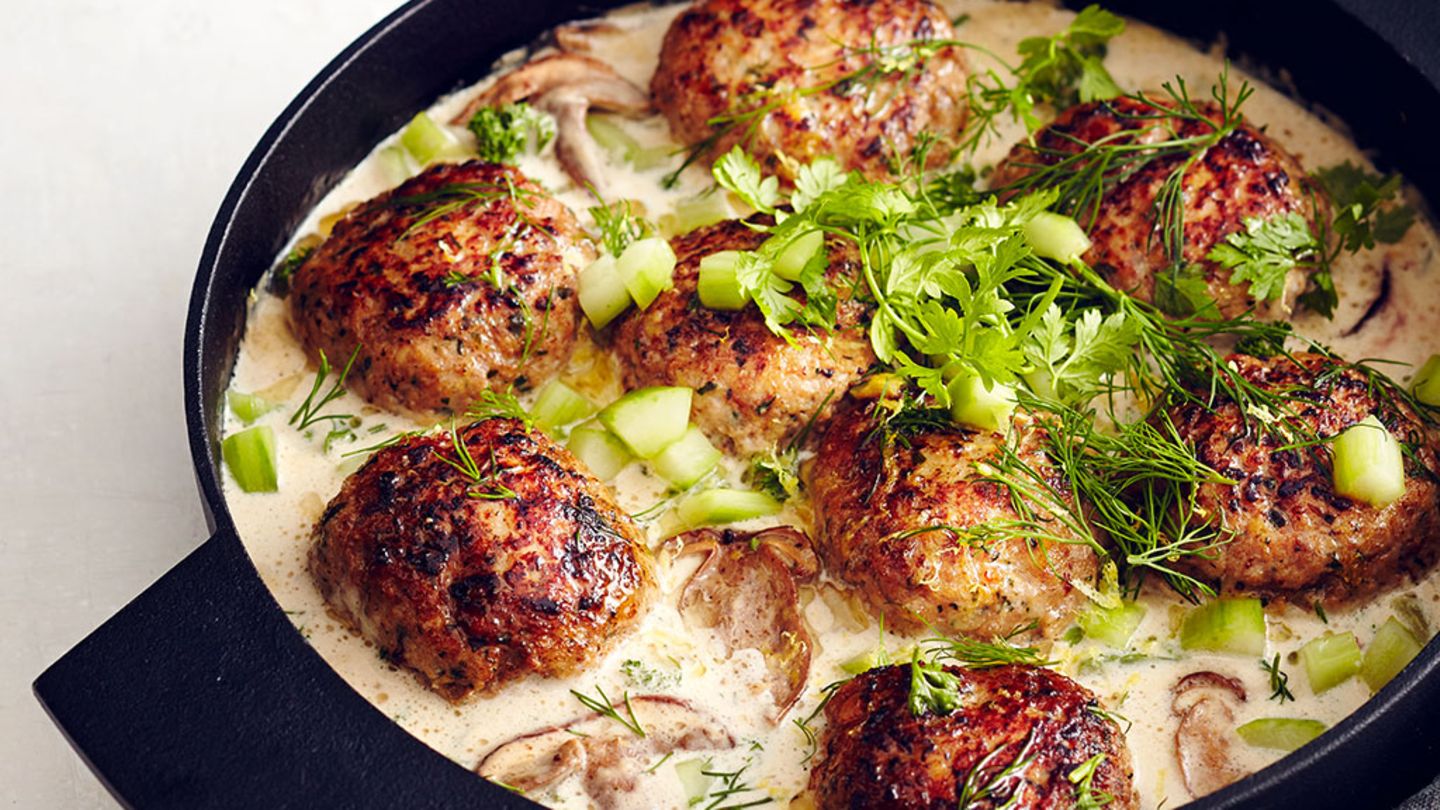 Kalbsbuletten in Steinpilzsauce Rezept