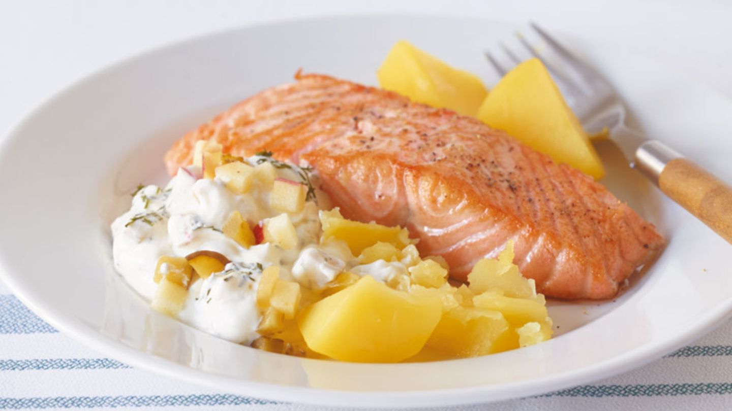 Lachs nach Hausfrauenart