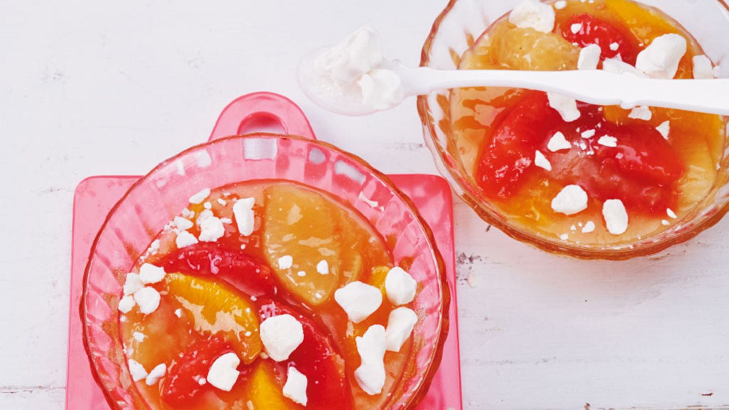 Grapefruit-Grütze Rezept
