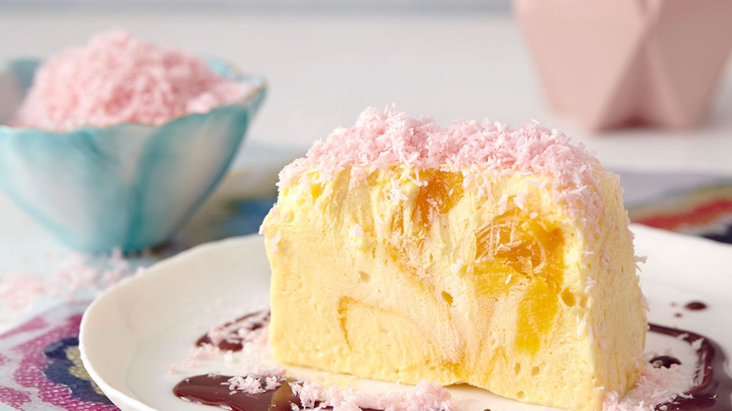 Mango-Parfait mit Schokoladensauce Rezept - [ESSEN UND TRINKEN]
