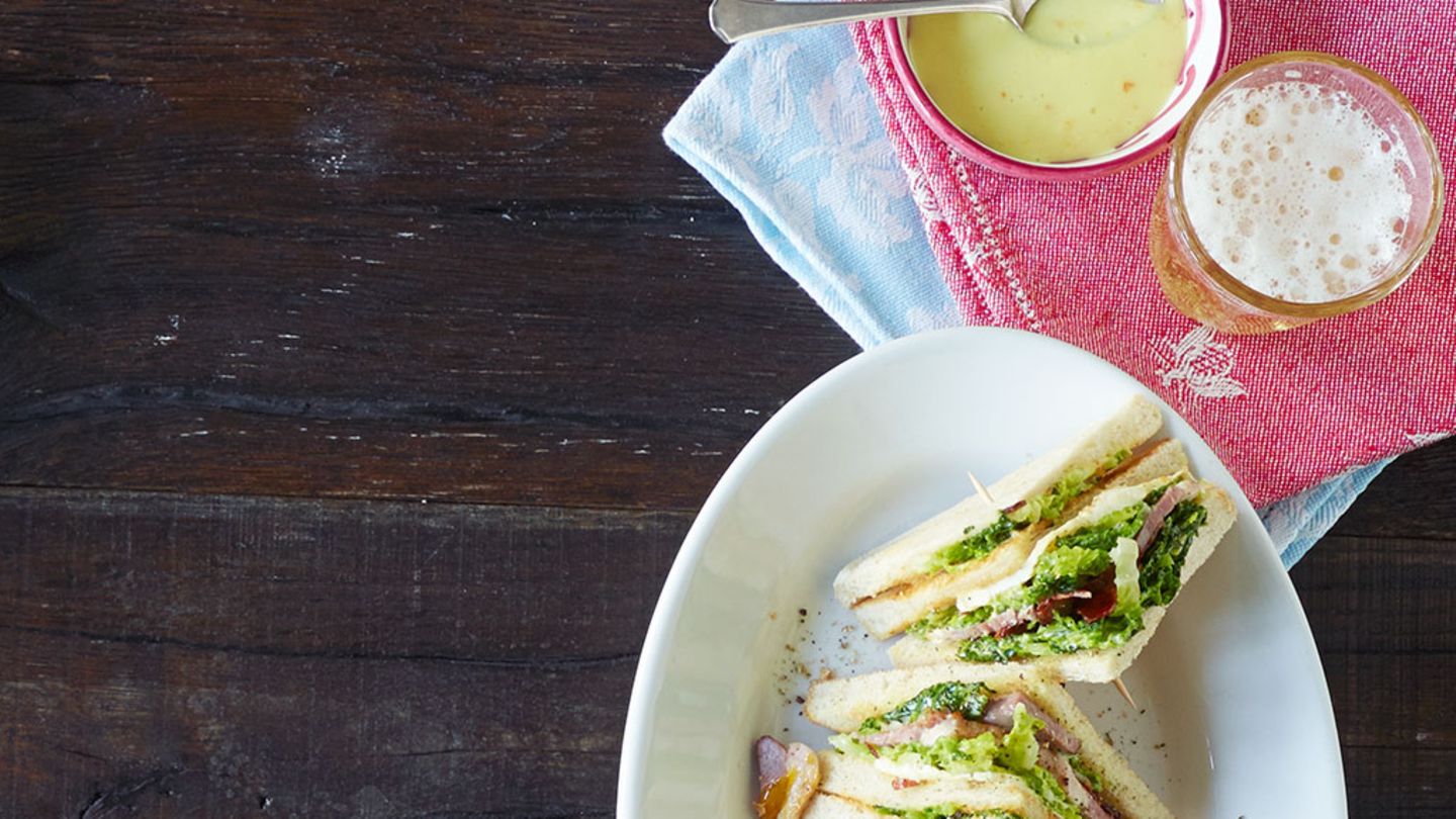 Club-Sandwich mit Wirsingmayonnaise Rezept