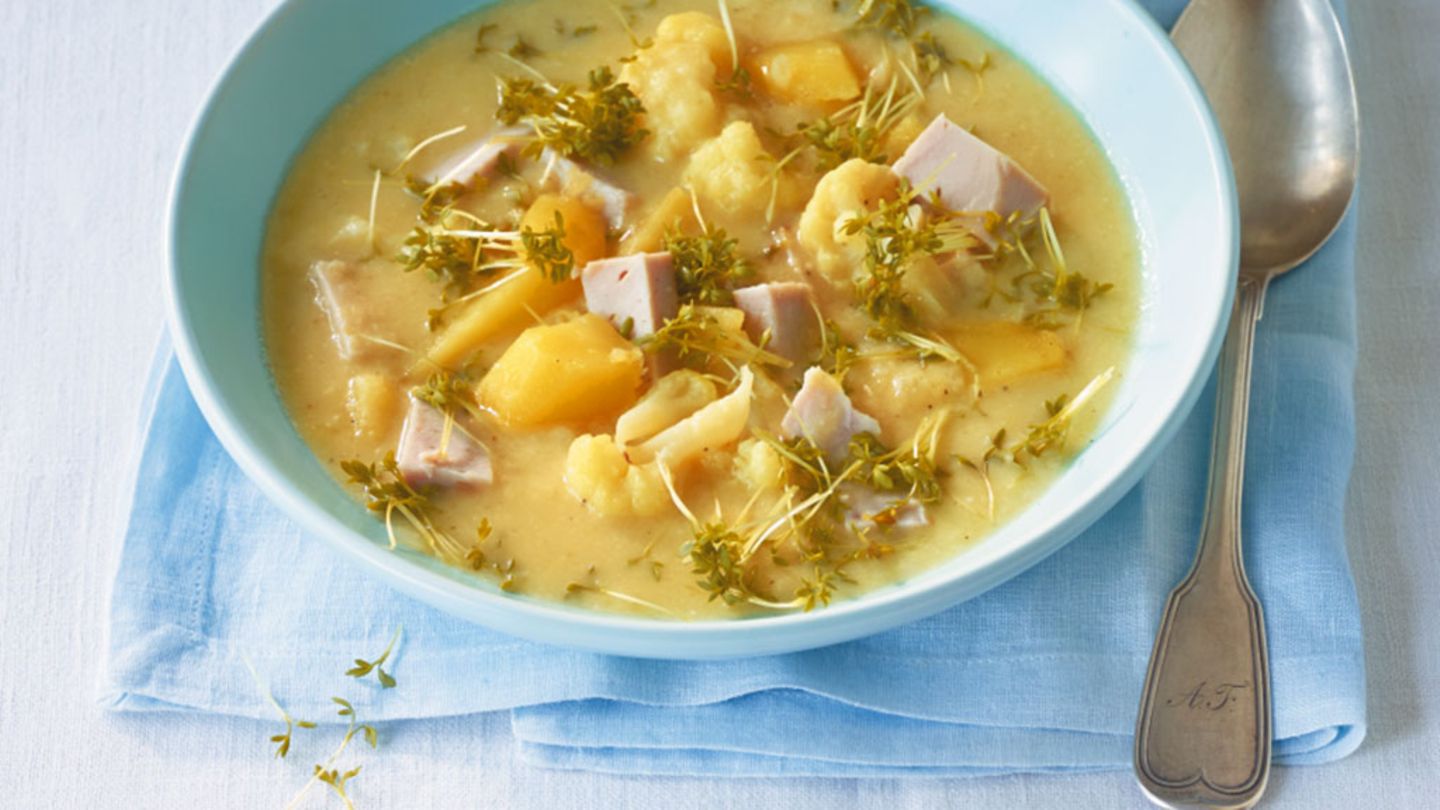 Kartoffel-Blumenkohl-Eintopf Rezept