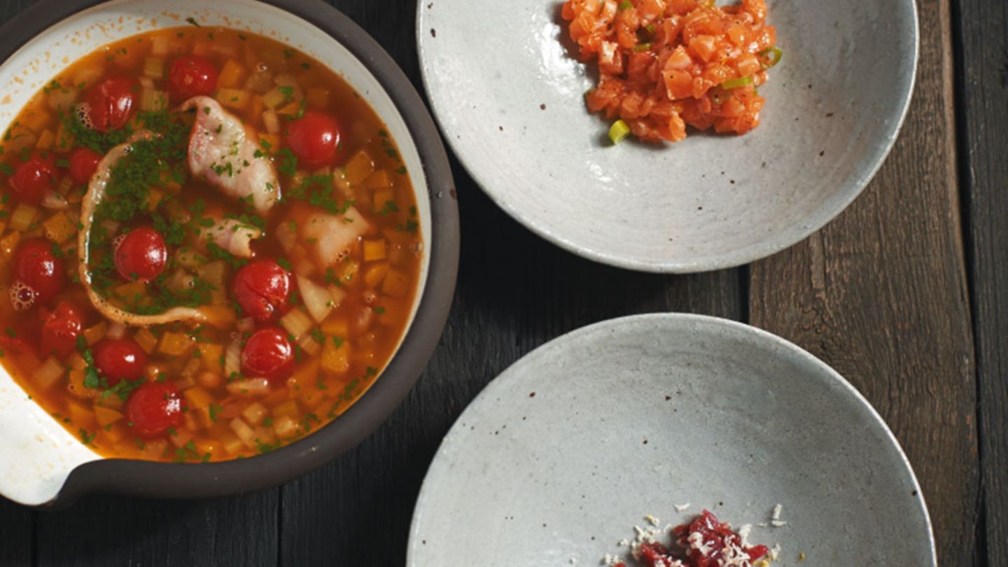 Eintopf und zweierlei Tatar Rezept