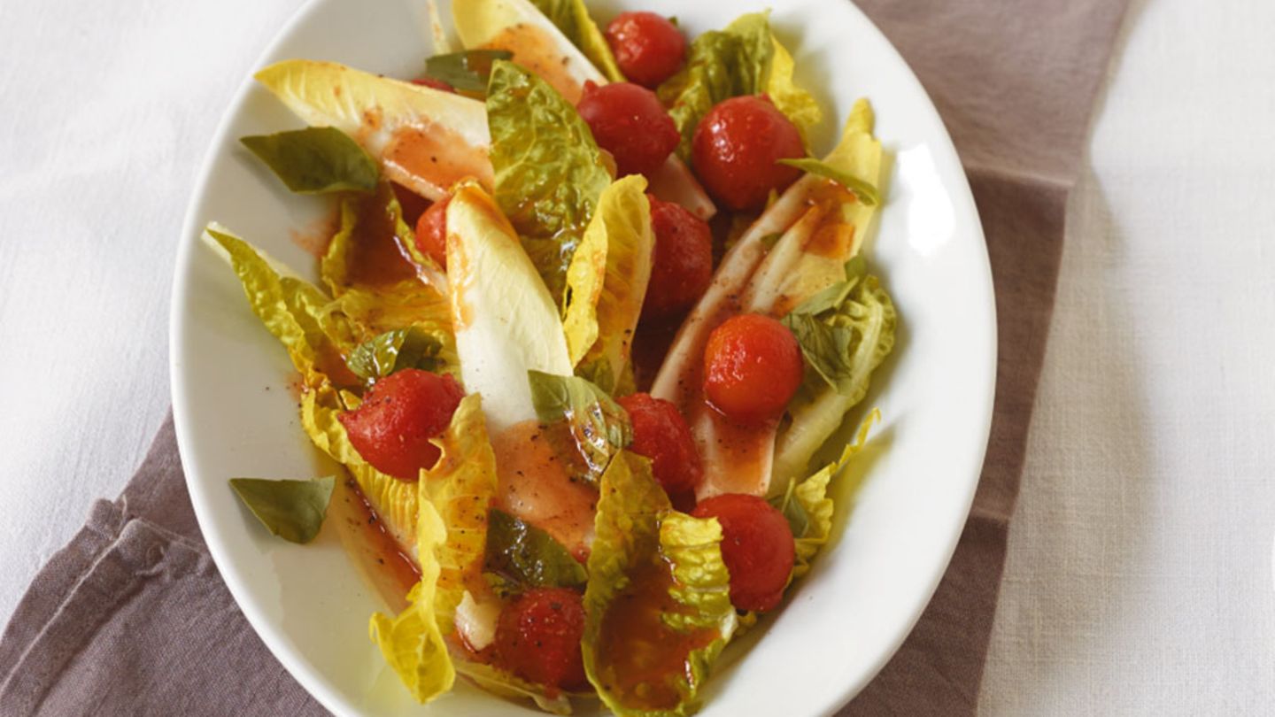 Chicorée-Römersalat Rezept