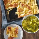 Fruchtige Speckpfannkuchen
