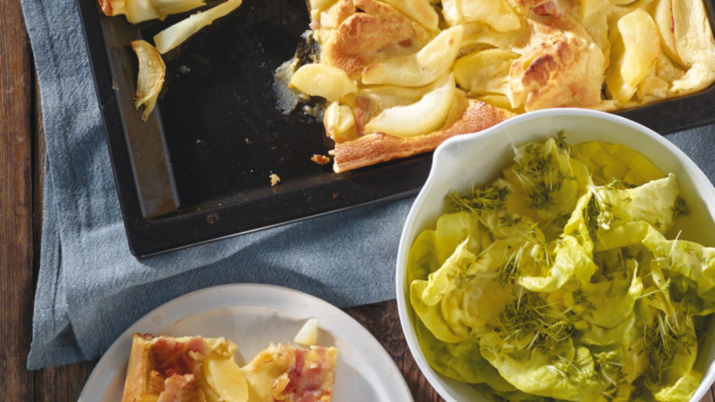 Fruchtige Speckpfannkuchen Rezept