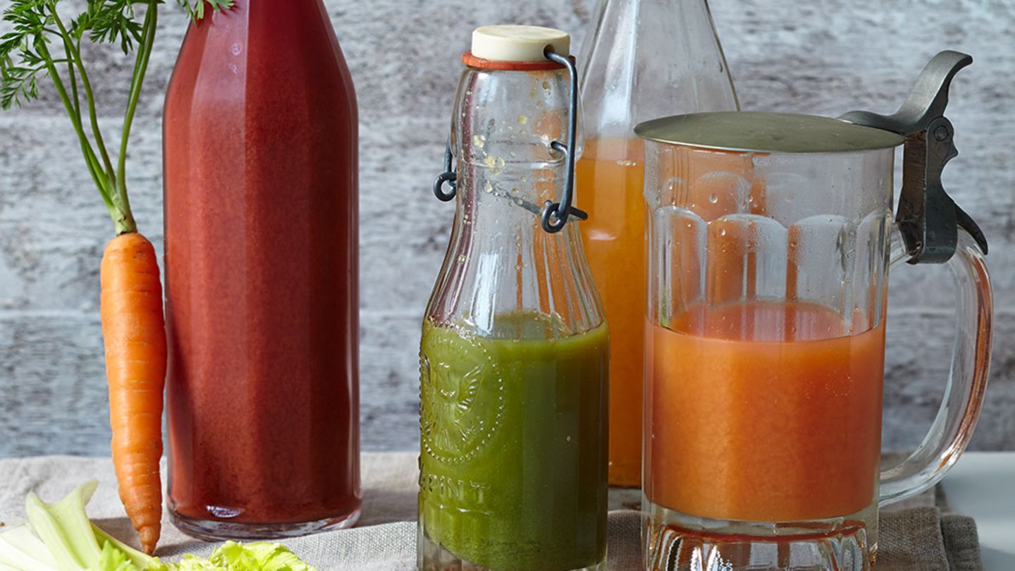 Bunte Säfte Rezept