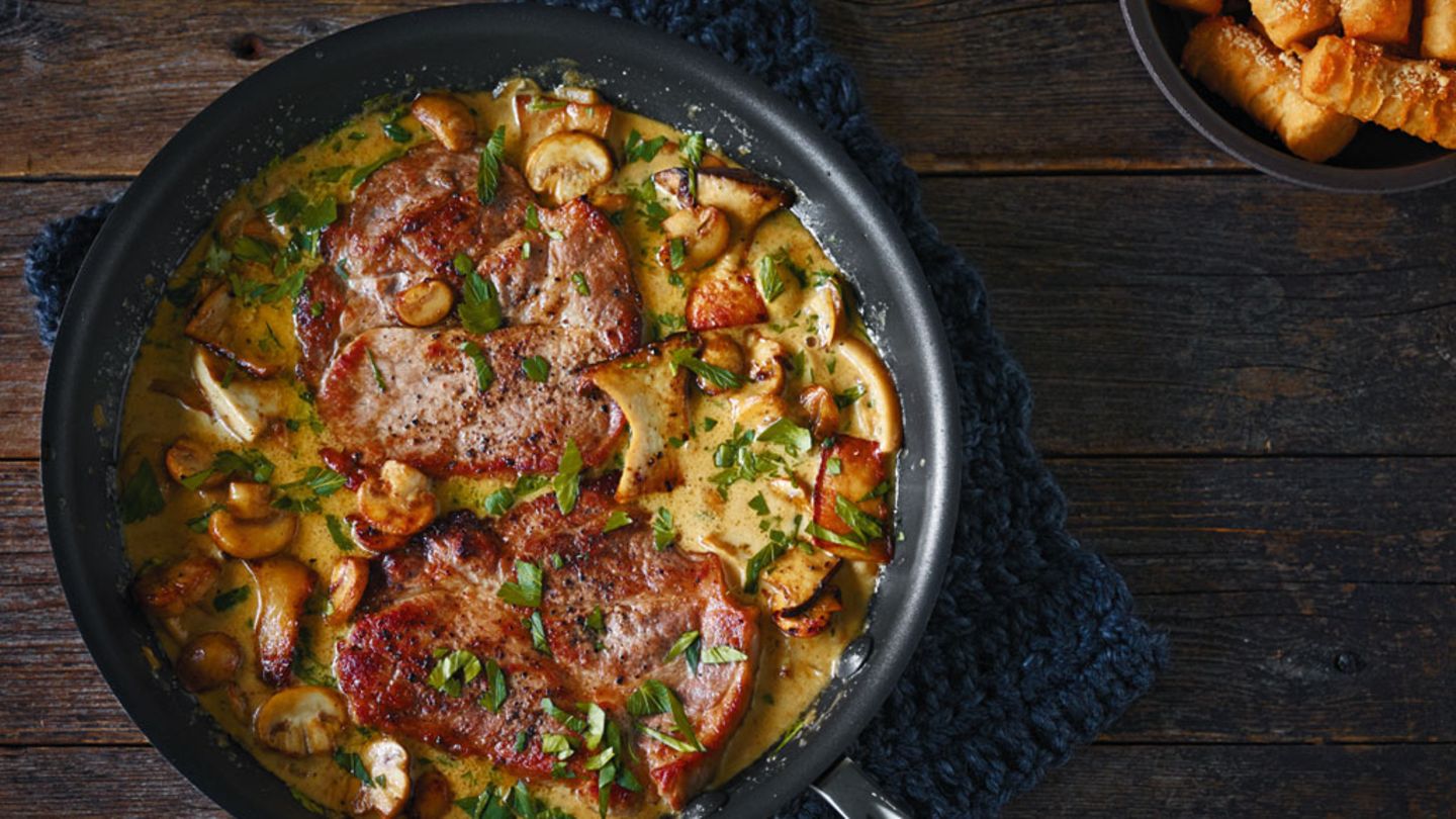 Pilzsteak Rezept