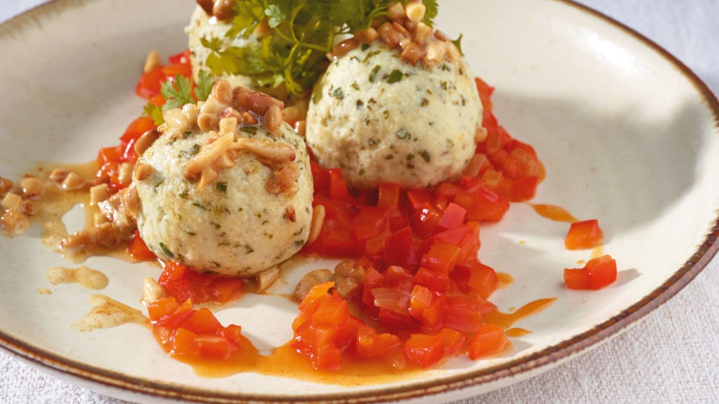Kräuter-Topfenknödel Rezept