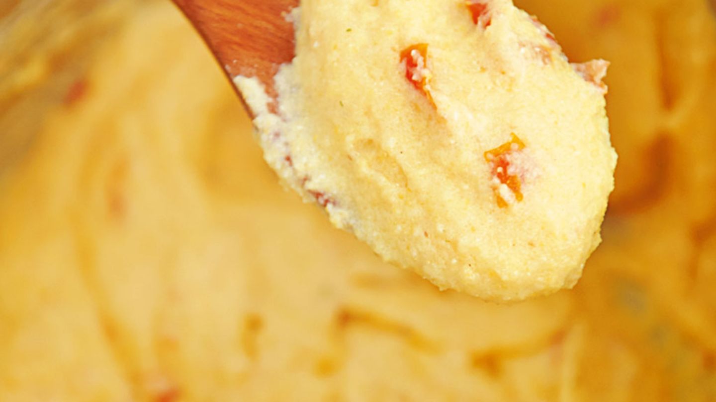 Cremige Tomaten-Polenta Rezept