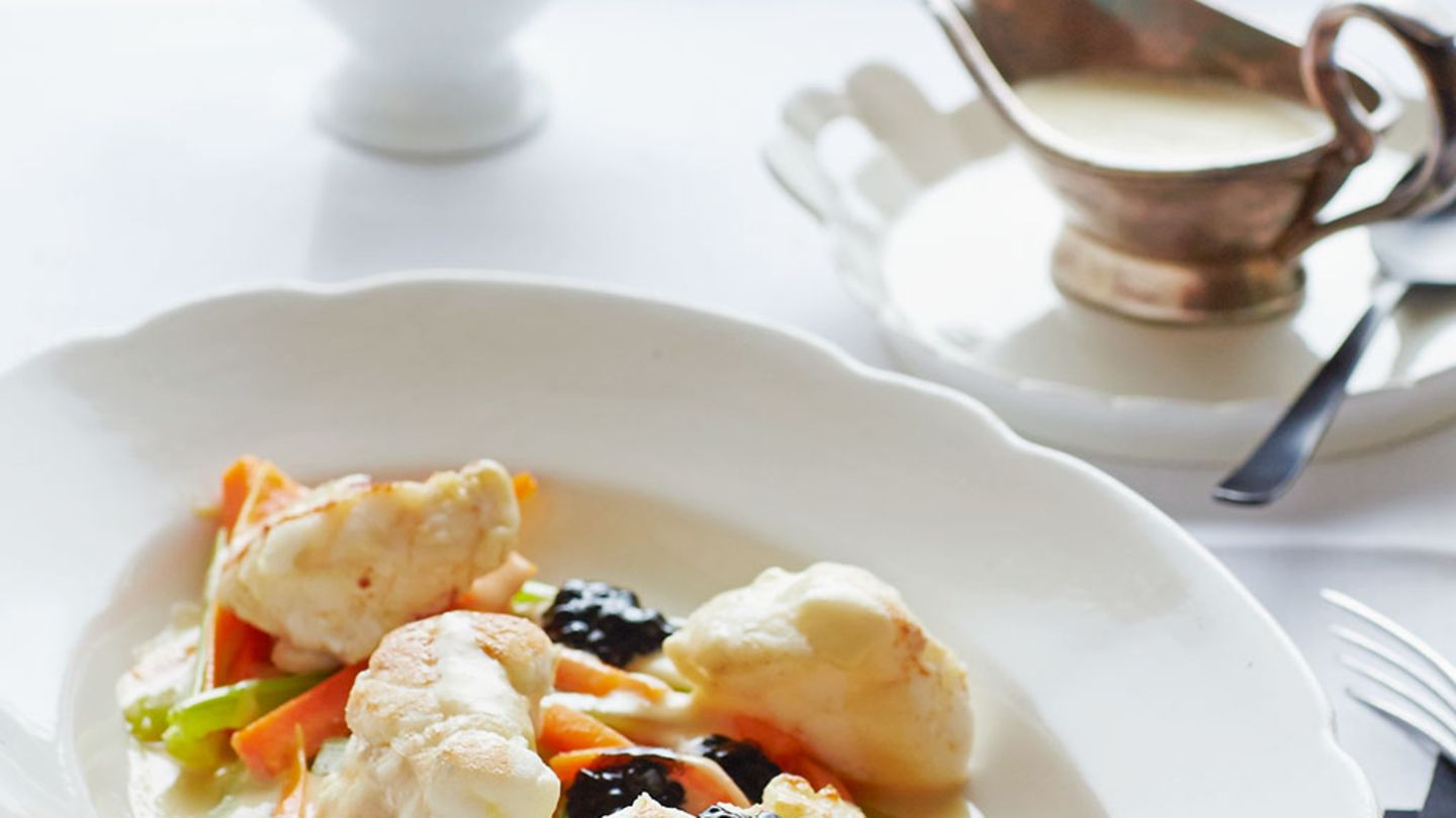 Seeteufel mit Gemüse Rezept