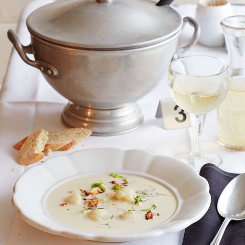 Crème Dubarry (Blumenkohlsuppe)
