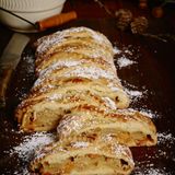Birnen-Mürbeteig-Strudel